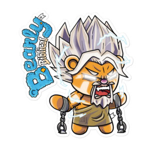 Anime Samson Vinyl Sticker - Bearly Biblical